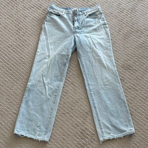 Pistola Light Wash high rise relaxed jeans